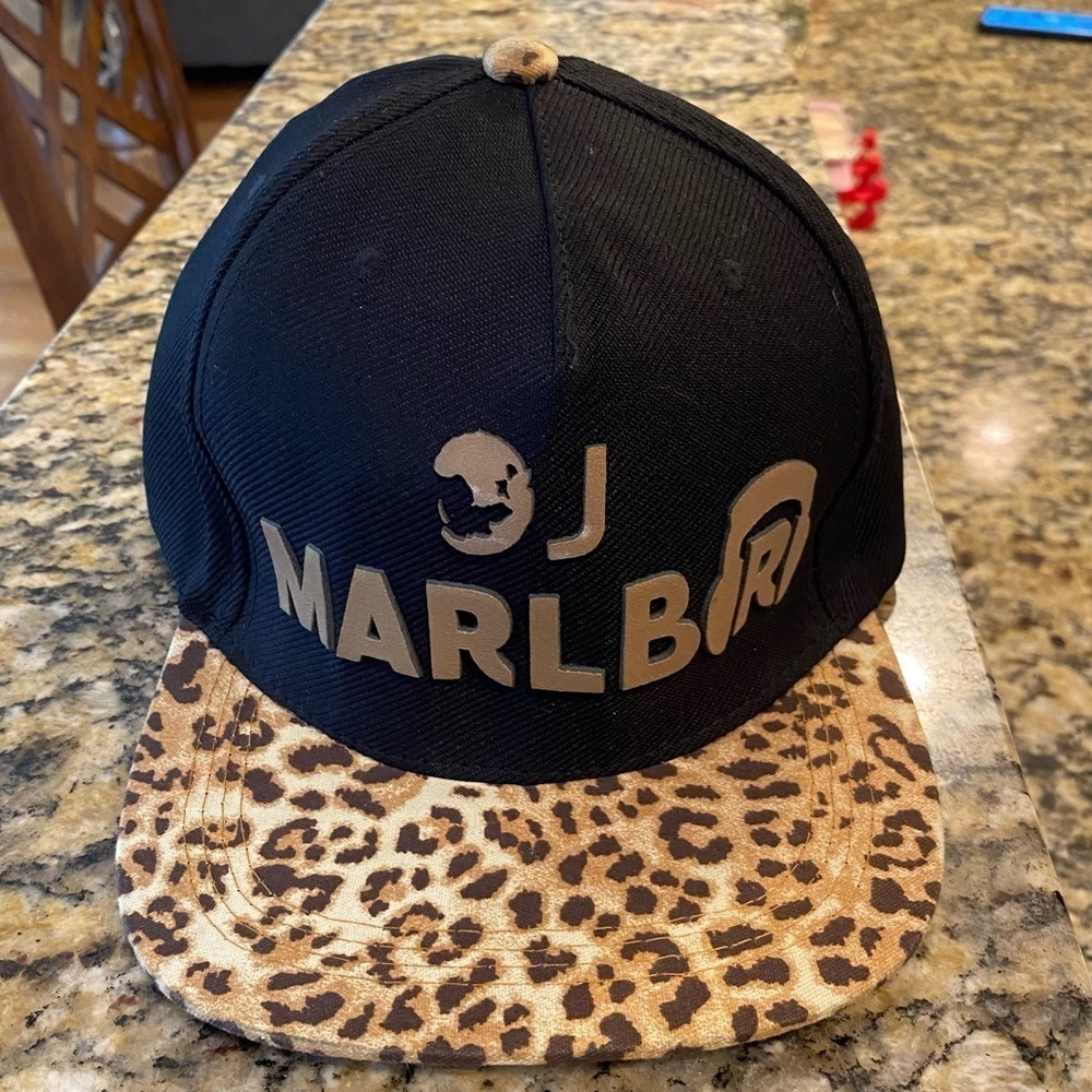 OJ Marlbird  Leopard cheetah snapback hat cap